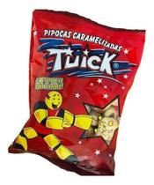 Kit c/ 4 Pipoca Doce Caramelo Tuick Crocante 200g