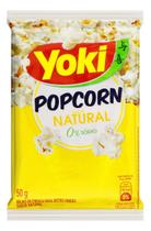 Kit c/ 4 Pipoca para Micro-Ondas Natural Zero Sodio Yoki 50g