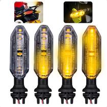 Kit C/ 4 Pisca Led Seta Honda Cg Titan 160 Fan Xre Start
