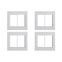 Kit C/4 - Placa Conjunto Modular Ilumi Vivaz 4X4 - 3 Modu... Kit C/4 - Placa Conjunto Modular Ilumi Vivaz 4X4 - 3 Modu...