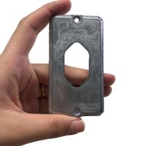 Kit c/ 4 placa p/ condulete p/ tomada nova de 1"