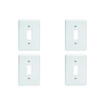 Kit C/4 - Placa Perlex Branca 4X2 (1 Saida) 23Pl1 Kit C/4 - Placa Perlex Branca 4X2 (1 Saida) 23Pl1