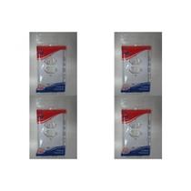 Kit C/4 - Placa Perlex Branca 4X2 (2 Tomadas) 23Pl2T Kit C/4 - Placa Perlex Branca 4X2 (2 Tomadas) 23Pl2T