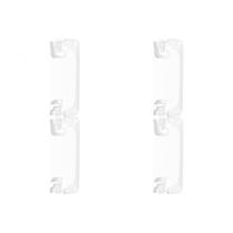 Kit C/4 - Placa Pial Pop Branca 4X2 (Cega) Lgp20