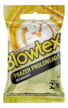 Kit c/ 4 Preservativo Lubrificado Prazer Prolongado Blowtex