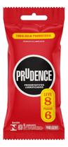 Kit c/ 4 Preservativo Masculino Lubrificado Prudence 8un