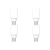 Kit C/4 - Protetor De Surto Plug 2P+T 10A Qualitronix Bra... Kit C/4 - Protetor De Surto Plug 2P+T 10A Qualitronix Bra...