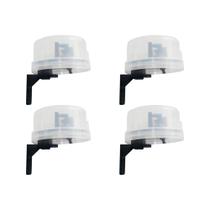 Kit C/4 - Qualitronix Rele Foto C/Base Coruj.