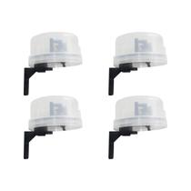 Kit C/4 - Qualitronix Rele Fotocelula C/Timer