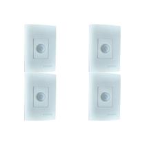 Kit C/4 - Qualitronix Sensor Parede Emb. Qi2M Kit C/4 - Qualitronix Sensor Parede Emb. Qi2M