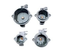 Kit C/ 4 Queimador Câmara Bico Injetor Fogão Cooktop Fischer