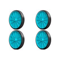 Kit C/4 - Roda Para Carrinho De Feira Reforcada Kit C/4 - Roda Para Carrinho De Feira Reforcada