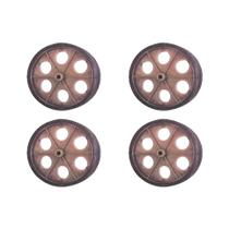 Kit C/4 - Roda Para Carrinho Feira Pc Kit C/4 - Roda Para Carrinho Feira Pc