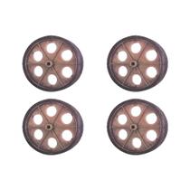 Kit C/4 - Roda Para Carrinho Feira Pc Kit C/4 - Roda Para Carrinho Feira Pc