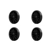 Kit C/4 - Roda Para Carrinho Feira Reforcado Pc 200001 Kit C/4 - Roda Para Carrinho Feira Reforcado Pc 200001