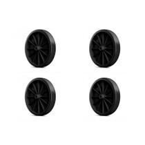 Kit C/4 - Roda Para Carrinho Feira Reforcado Pc 200001