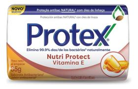 Kit c/ 4 Sabonete Antibacteriano Barra Protex Nutri Protect