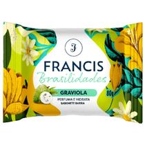 Kit c/ 4 Sabonete Em Barra Francis Brasilidades Graviola 80g