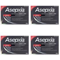 Kit c/4 Sabonetes Asepxia 80g Detox