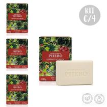 Kit c/4 Sabonetes em Barra Phebo Gerânio Bourbon 100g