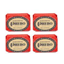 Kit c/ 4 Sabonetes em Barra Raiz do Oriente Phebo 90g Kit c/ 4 Sabonetes em Barra Raiz do Oriente Phebo 90g