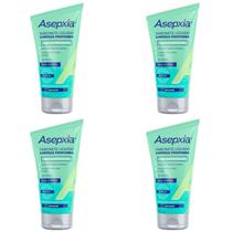Kit c/4 Sabonetes Líquido Asepxia 150ml Limpeza