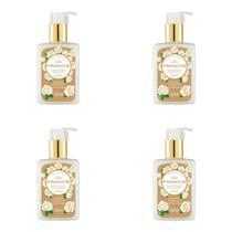 Kit c/4 Sabonetes Líquido Francis Pump 250ml Branco
