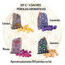 KIT C/4 Sachês de Pérolas Aromáticas Sagrada Madre
