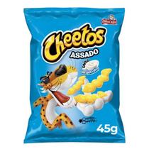 Kit c/ 4 Salgadinho Cheetos Requeijao 45g- Elma Chips