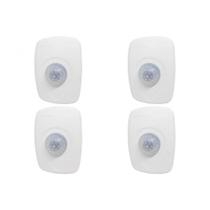 Kit C/4 - Sensor De Presenca + Fotocelula Qualitronix Par...