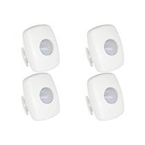 Kit C/4 - Sensor Presenca Qualitronix Teto Sob Qa23M