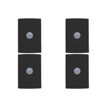 Kit C/4 - Sensor Qualitronix Parede Embutir Foto 180 Pre...