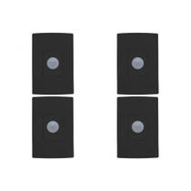 Kit C/4 - Sensor Qualitronix Parede Embutir Foto 180 Pre...