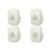 Kit C/4 - Sensor Qualitronix Parede Sobrepor Com Foto Art...