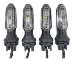 Kit C/4 Seta Pisca Led Xre300 Fan 150 Twister 250