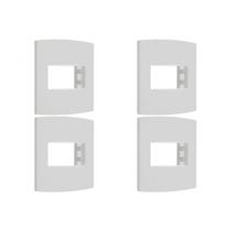 Kit C/4 - Sistema X Peesa Alfa Espelho Placa 4X2 1Ret.P3202