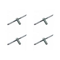 Kit C/4 - Suporte Travessa Marcai Para Lustre Com Nipel - Cl