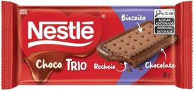 Kit c/ 4 Tablete de Chocolate ao Leite ChocoTrio bolacha