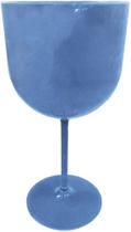 Kit c/ 4 Taca De Gin 600 Ml - Cor Azul Transparente Kit c/ 4 Taca De Gin 600 Ml - Cor Azul Transparente