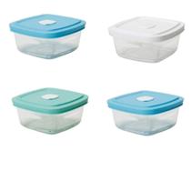 Kit c/4 Tigela Pote Marinex Facilita Vap 300ml c/tampa