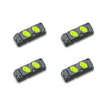 Kit C/4 - Tomada Barra Fiolux Dupla 20A 2 Polos+Terra P... Kit C/4 - Tomada Barra Fiolux Dupla 20A 2 Polos+Terra P...