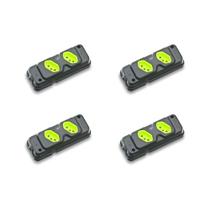 Kit C/4 - Tomada Barra Fiolux Dupla 20A 2 Polos+Terra P... Kit C/4 - Tomada Barra Fiolux Dupla 20A 2 Polos+Terra P...