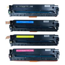 Kit C/4 Toner 128a P/ Cm1415 Cm1415fn Cm1415fnw Cp1525 Novo