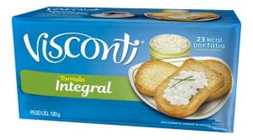 Kit c/ 4 Torrada Integral Visconti Pacote 120g