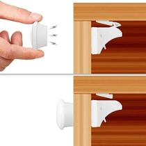 Kit C 4 Travas Magnética Gaveta Armário Segurança Crianças