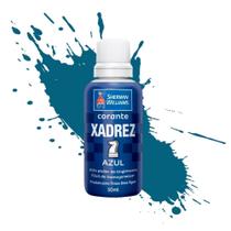 Kit C/ 4 Udd Corante Líquido Xadrez Azul 50ml (200ml)