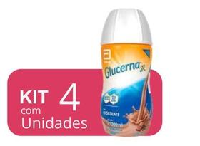 KIT C/4 UN Glucerna SR Chocolate 200ml