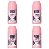 Kit c/4 Unidades de Desodorante Above Rollon Energy Women Sport 50ml