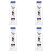 Kit c/4 Unidades de Shampoo Dove Reconstrução Completa 400ml