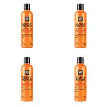 Kit c/4 Unidades de Shampoo Yamá Curly Repair 280ml